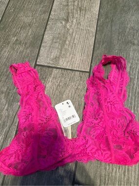 NWT Free People Lace Bralette